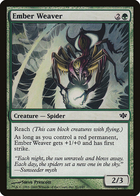 Ember Weaver - Conflux Common Card