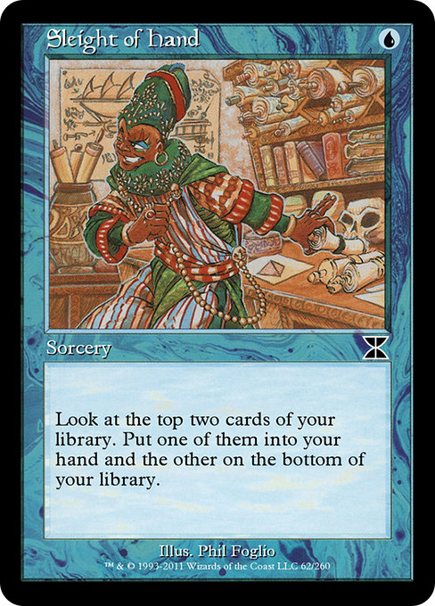Sleight of Hand - Masters Edition IV Common Card