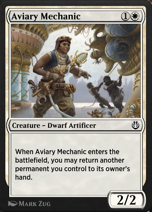 Aviary Mechanic - Kaladesh Remastered Common Card