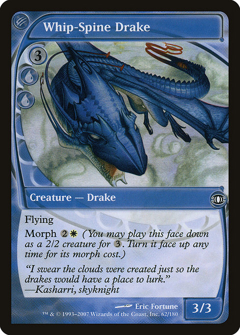 Whip-Spine Drake - Future Sight Common Card
