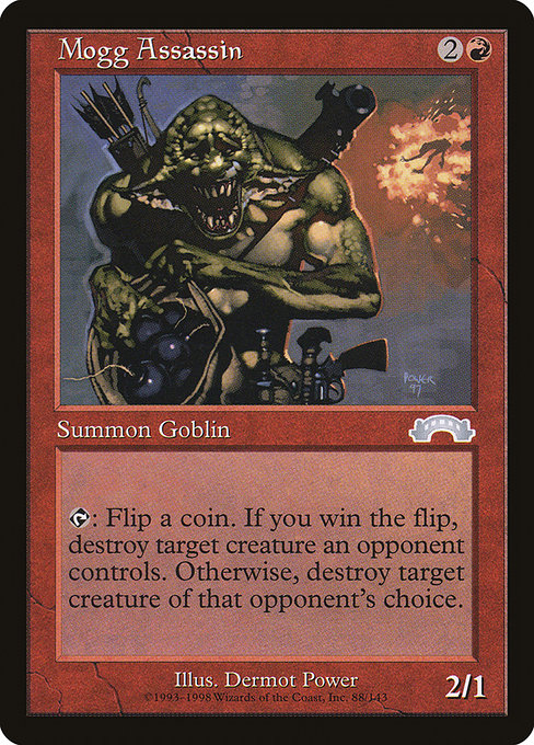 Mogg Assassin - Exodus Uncommon Card