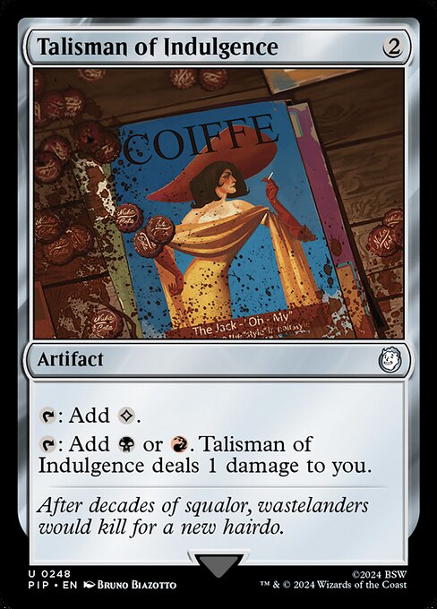 Talisman of Indulgence - Fallout Uncommon Card
