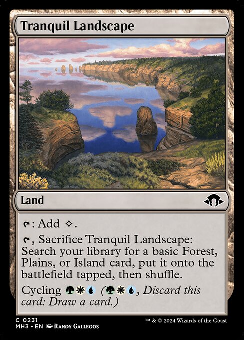 Tranquil Landscape - Modern Horizons 3 Common Card