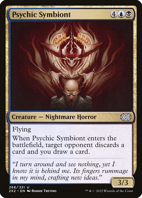Psychic Symbiont - Double Masters 2022 Uncommon Card