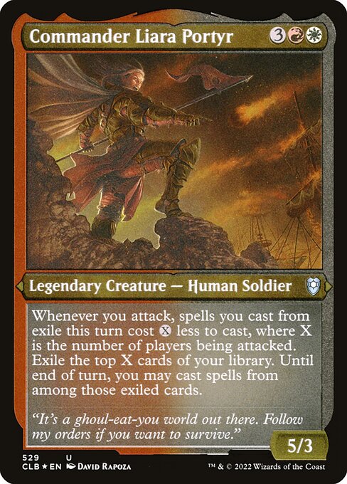 Commander Liara Portyr - Commander Legends: Battle for Baldur's Gate Uncommon Card