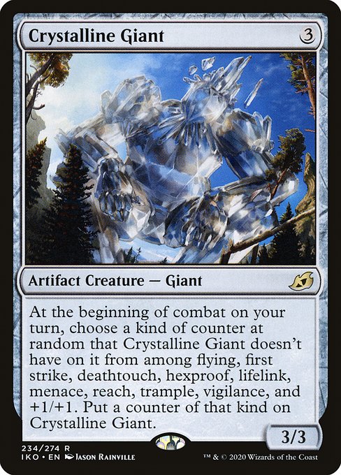 Crystalline Giant - Ikoria: Lair of Behemoths Rare Card