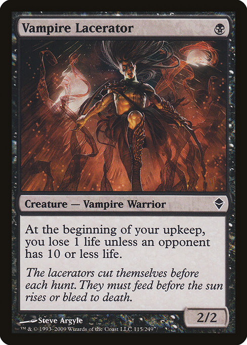 Vampire Lacerator - Zendikar Common Card