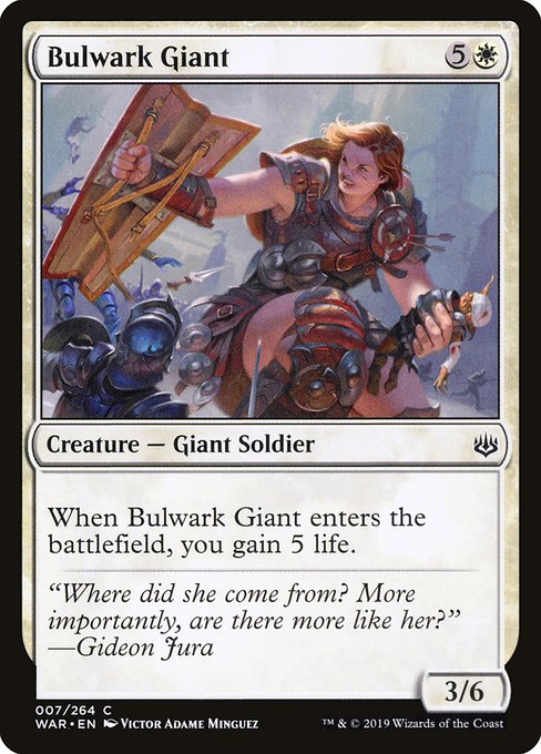 Bulwark Giant - War of the Spark Common Card