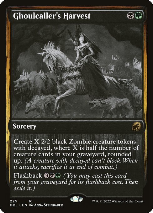 Ghoulcaller's Harvest - Innistrad: Double Feature Rare Card