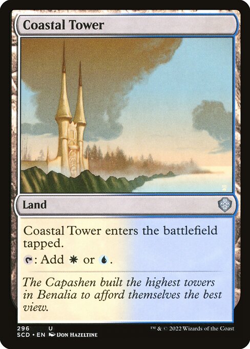 Coastal Tower - Starter Commander Decks Uncommon Card