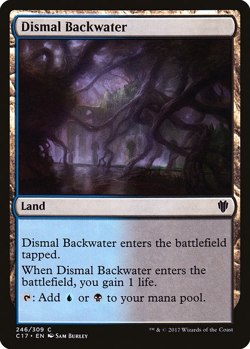 Dismal Backwater - Commander 2017 Common Card