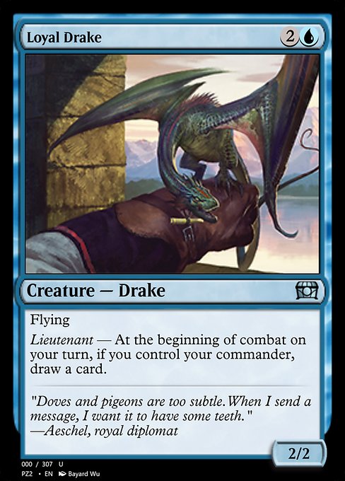 Loyal Drake - Treasure Chest Uncommon Card