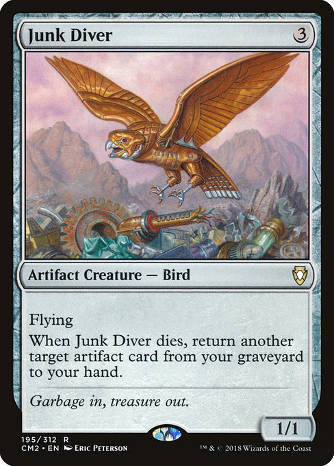Junk Diver - Commander Anthology Volume II Rare Card