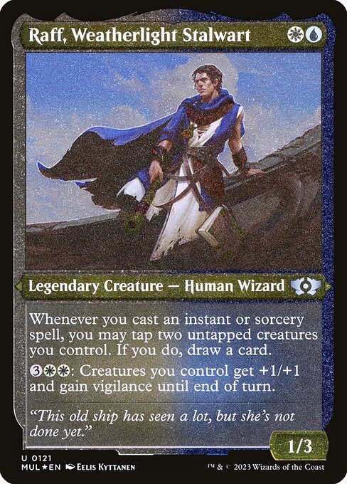 Raff, Weatherlight Stalwart - Multiverse Legends Uncommon Card