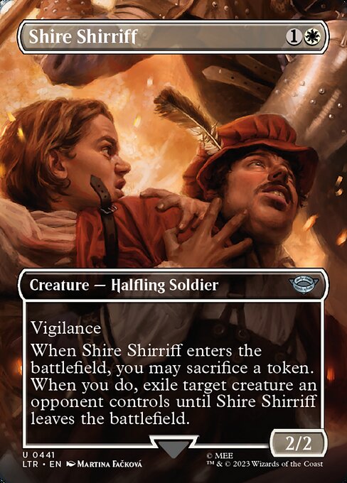 Shire Shirriff - The Lord of the Rings: Tales of Middle-earth Uncommon Card