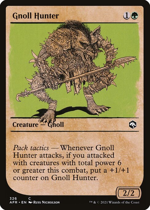 Gnoll Hunter - Adventures in the Forgotten Realms Common Card