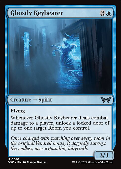 Ghostly Keybearer - Duskmourn: House of Horror Uncommon Card