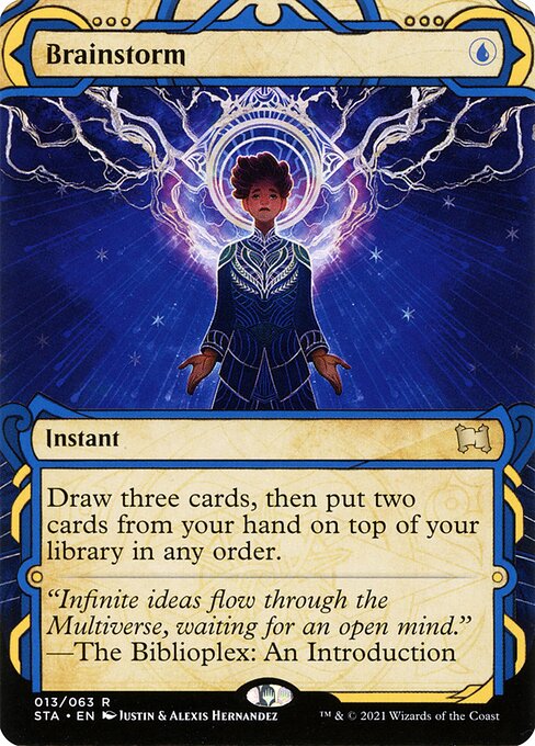 Brainstorm - Strixhaven Mystical Archive Rare Card