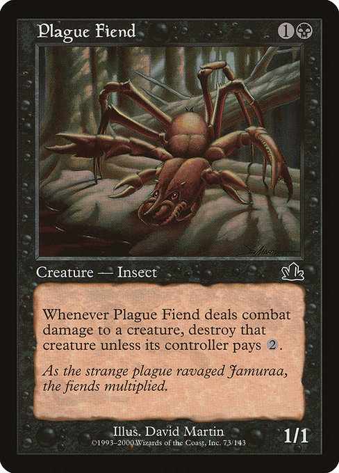 Plague Fiend - Prophecy Common Card
