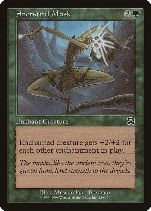 Ancestral Mask - Mercadian Masques Common Card