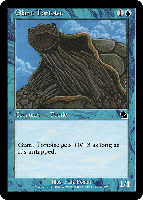 Giant Tortoise - Masters Edition Common Card