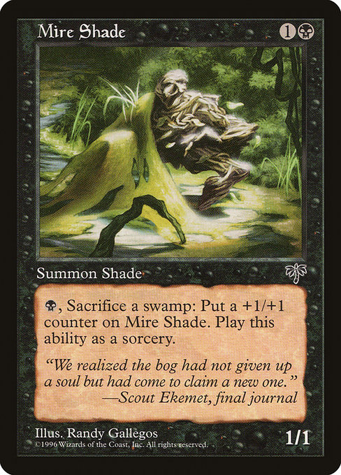 Mire Shade - Mirage Uncommon Card
