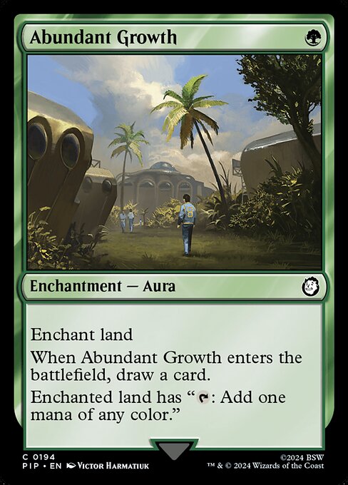 Abundant Growth - Fallout Common Card