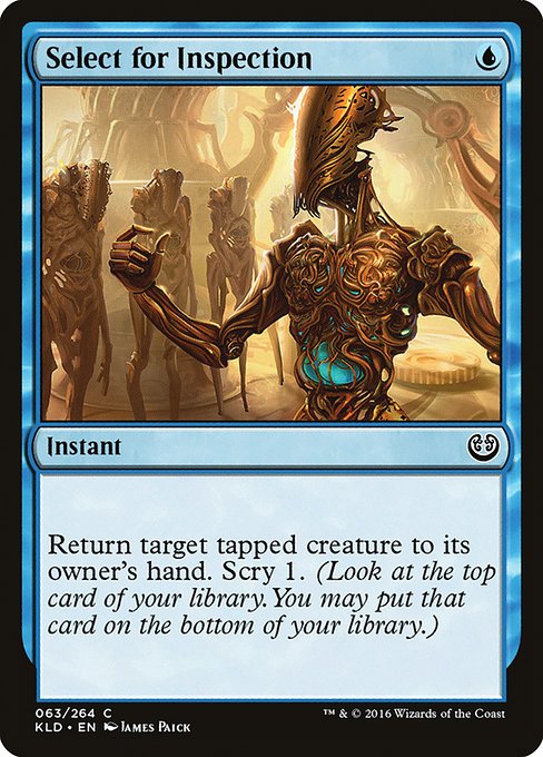Select for Inspection - Kaladesh Common Card