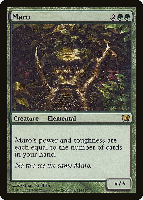 Maro - Ninth Edition Rare Card