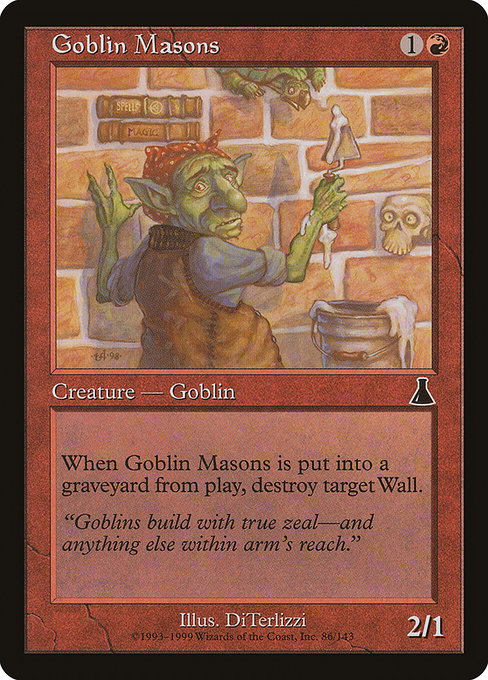 Goblin Masons - Urza's Destiny Common Card