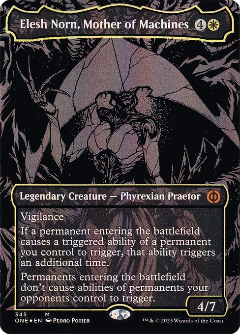 Elesh Norn, Mother of Machines - Phyrexia: All Will Be One Mythic Card