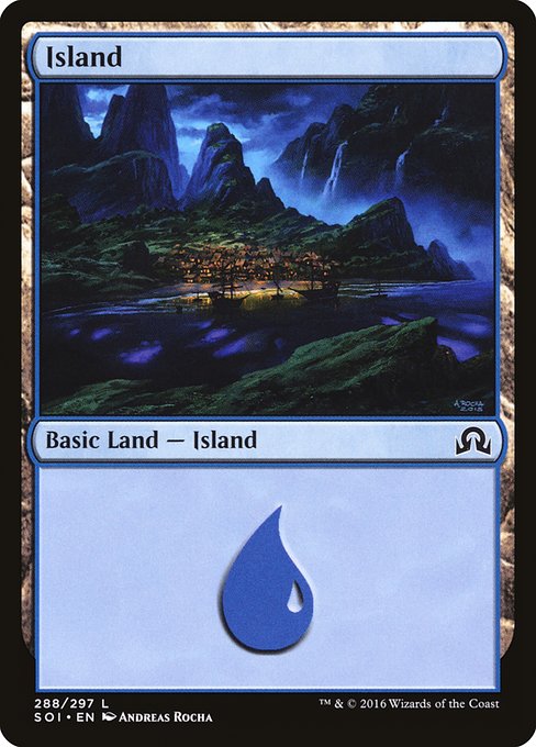 Island - Shadows over Innistrad Common Card