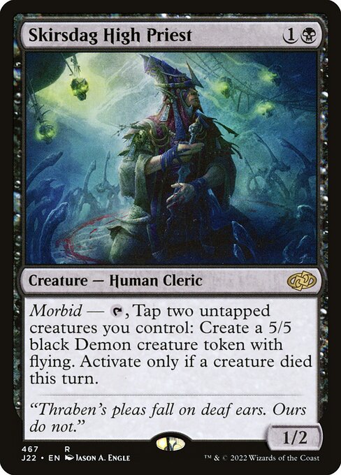 Skirsdag High Priest - Jumpstart 2022 Rare Card