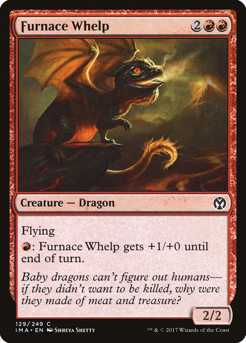 Furnace Whelp - Iconic Masters Common Card