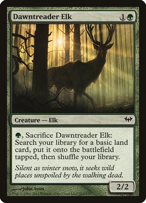 Dawntreader Elk - Dark Ascension Common Card