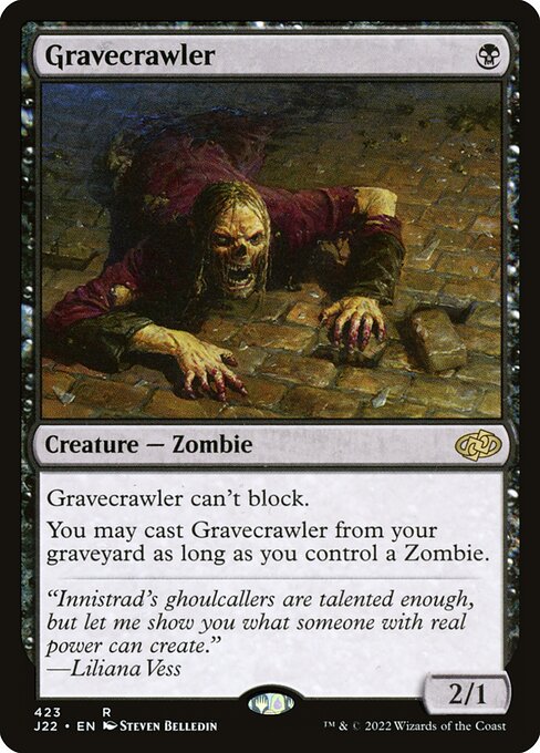 Gravecrawler - Jumpstart 2022 Rare Card