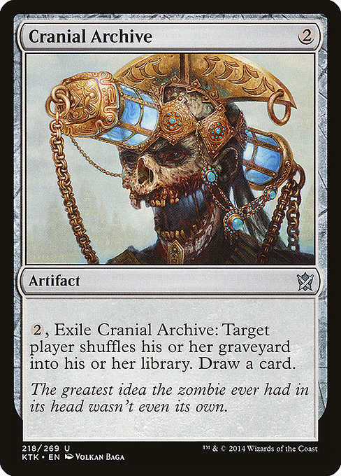 Cranial Archive - Khans of Tarkir Uncommon Card
