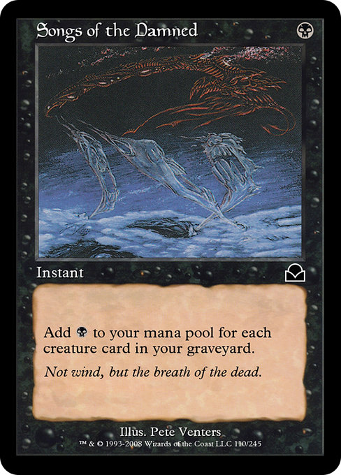 Songs of the Damned - Masters Edition II Common Card
