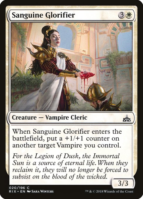 Sanguine Glorifier - Rivals of Ixalan Common Card