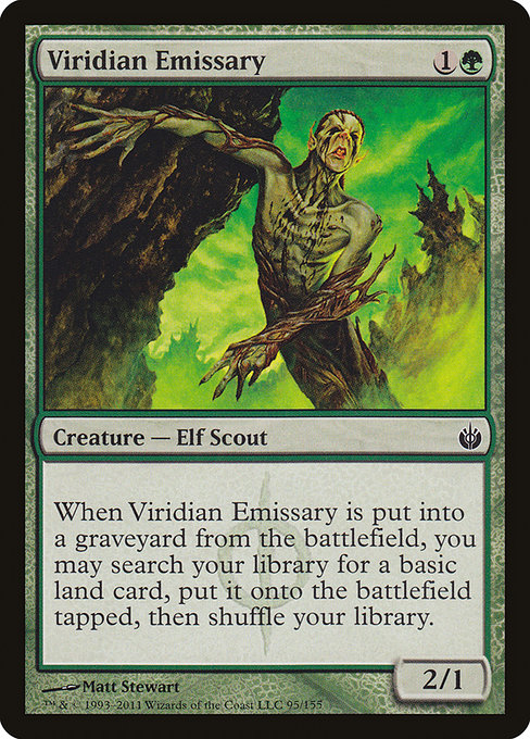 Viridian Emissary - Mirrodin Besieged Common Card