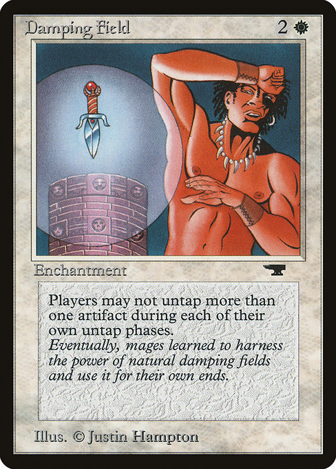 Damping Field - Antiquities Uncommon Card