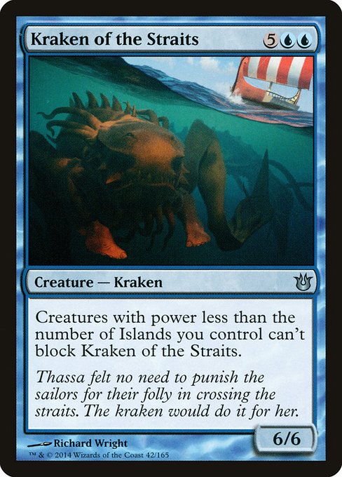 Kraken of the Straits - Born of the Gods Uncommon Card