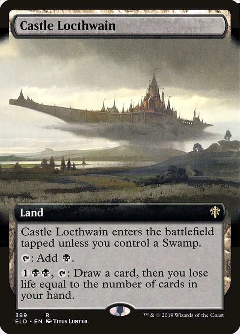 Castle Locthwain - Throne of Eldraine Rare Card