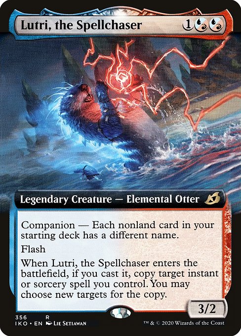 Lutri, the Spellchaser - Ikoria: Lair of Behemoths Rare Card