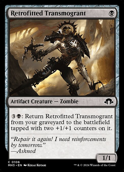 Retrofitted Transmogrant - Modern Horizons 3 Common Card