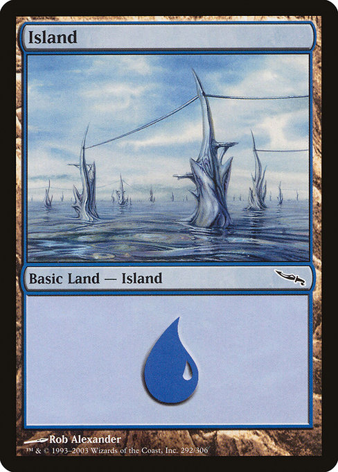 Island - Mirrodin Common Card