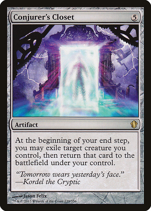 Conjurer's Closet - Commander 2013 Rare Card