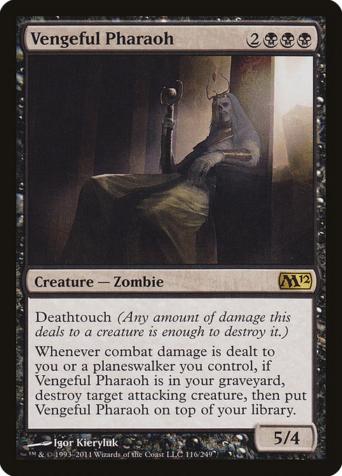 Vengeful Pharaoh - Magic 2012 Rare Card