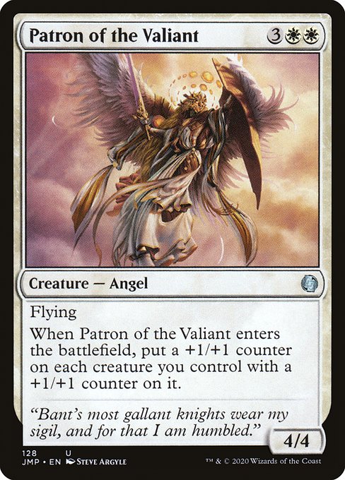 Patron of the Valiant - Jumpstart Uncommon Card