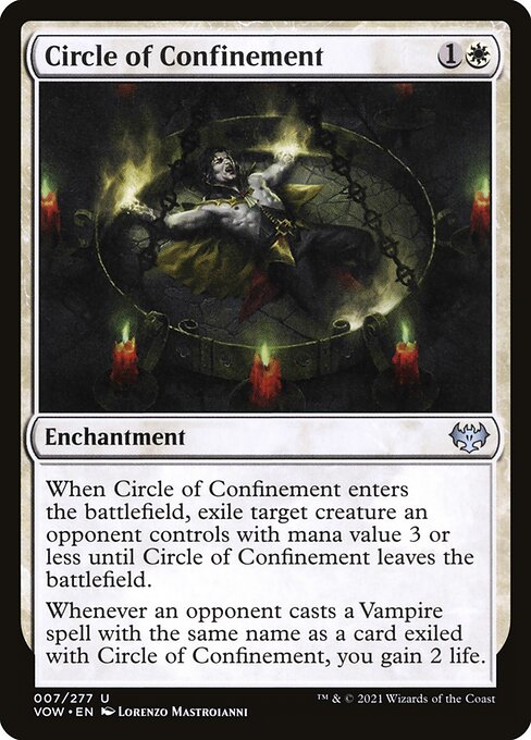 Circle of Confinement - Innistrad: Crimson Vow Uncommon Card